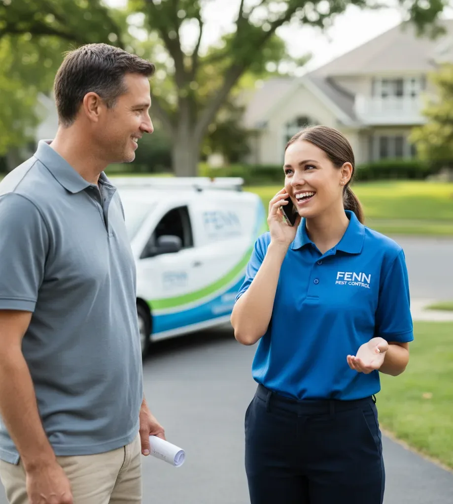 Fenn Pest Control customer support in Elmira